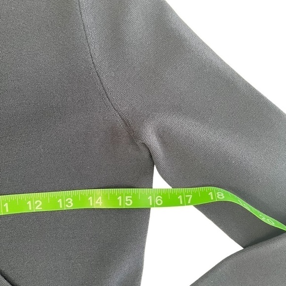 DIANNE Von Furstenberg Knit Wrap Top in Alexander‎ Navy size P - Picture 8 of 8